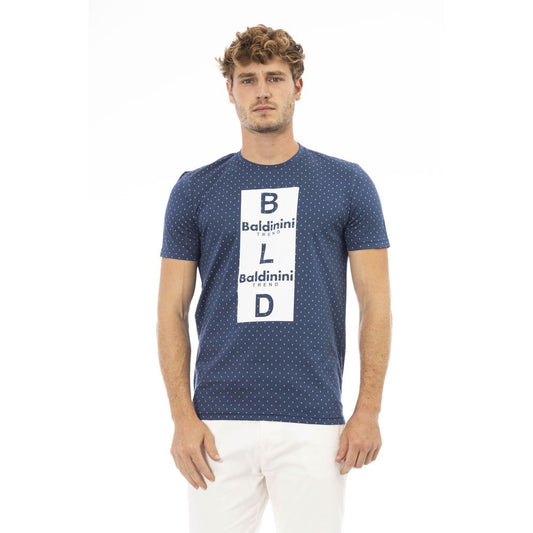 Baldinini Trend T-shirt uomo cotone blu