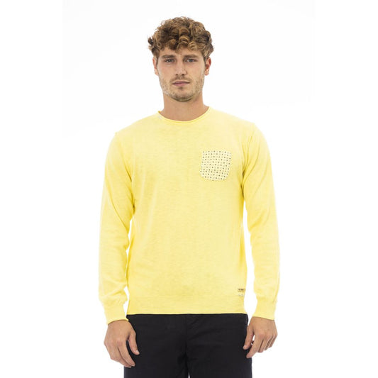 Baldinini Trend Maglione Uomo Cotone Giallo