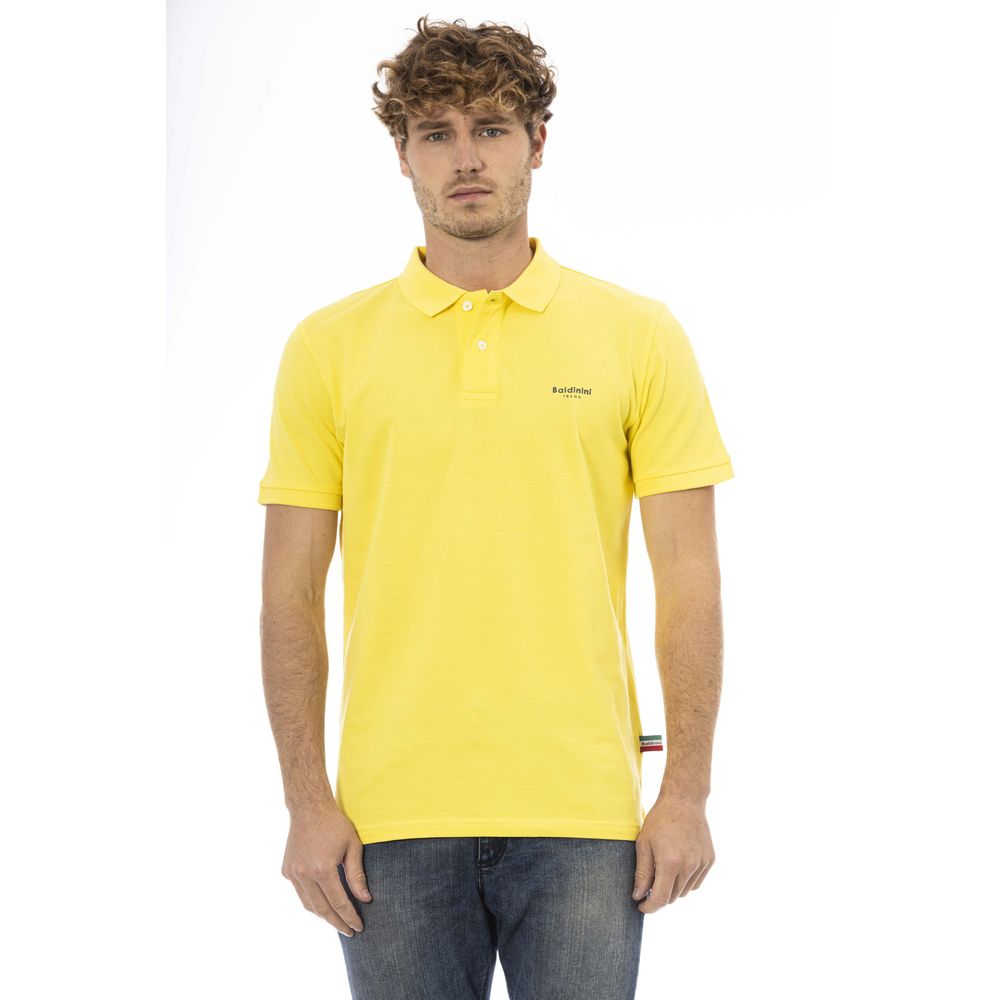 Baldinini Trend Polo Uomo Cotone Giallo