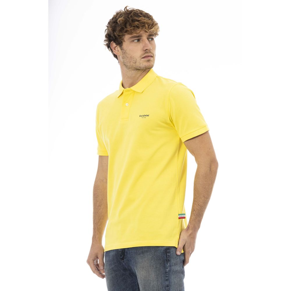 Baldinini Trend Polo Uomo Cotone Giallo