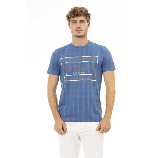 Baldinini Trend T-shirt uomo cotone blu