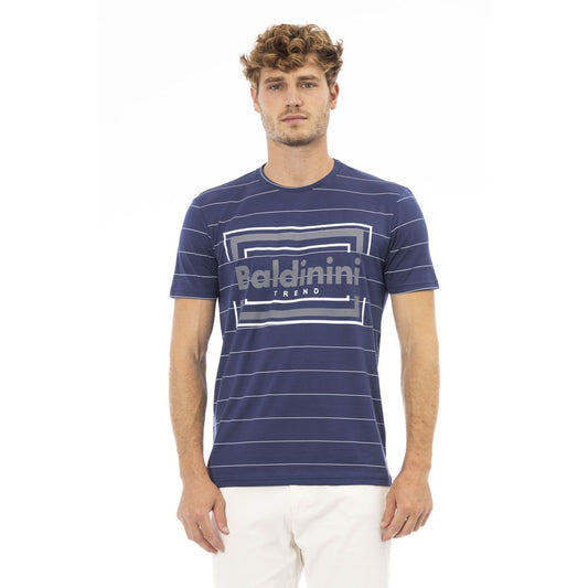 Baldinini Trend T-shirt uomo cotone blu