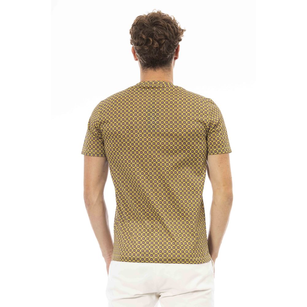 Baldinini Trend T-shirt Uomo Cotone Giallo