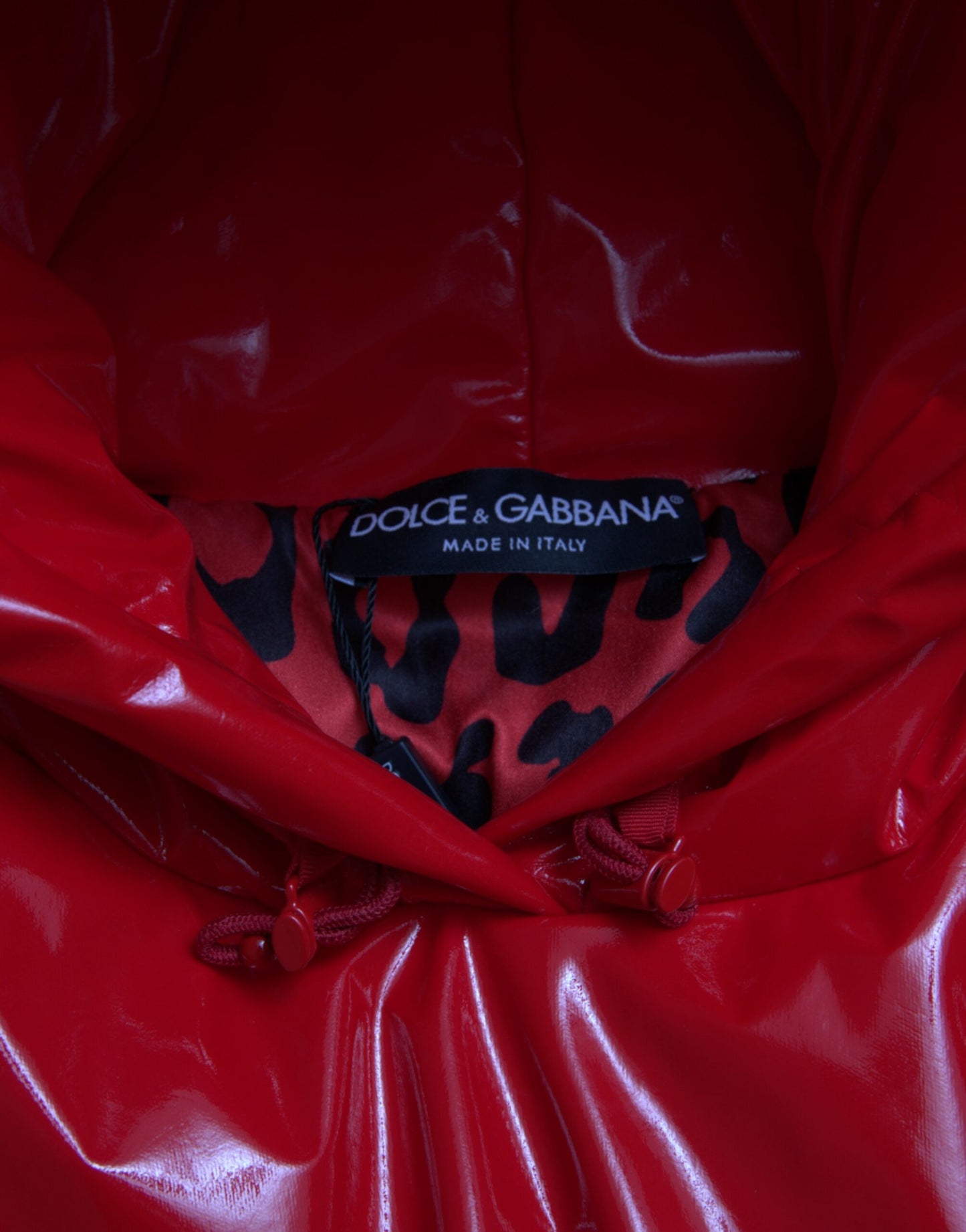 Dolce &amp; Gabbana Giacca corta chic rossa lucida