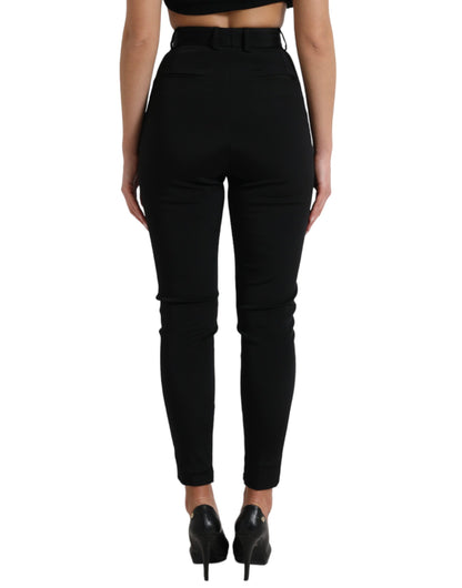 Dolce &amp; Gabbana Pantaloni skinny eleganti a vita alta