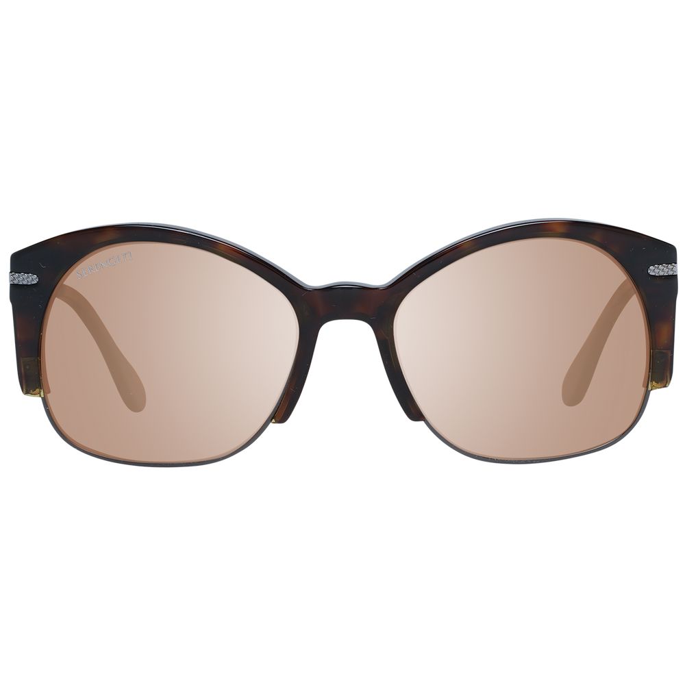 Serengeti Brown Unisex Sunglasses