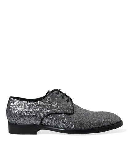 Dolce &amp; Gabbana Squisite scarpe derby con paillettes