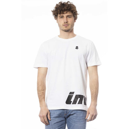 T-shirt da uomo in cotone bianco Invicta