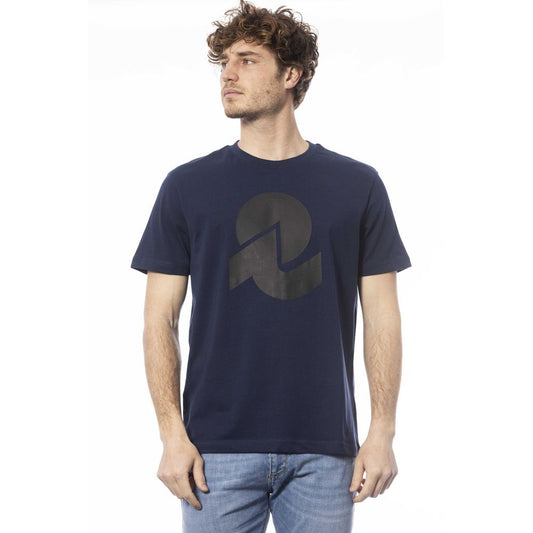 T-shirt da uomo in cotone blu Invicta