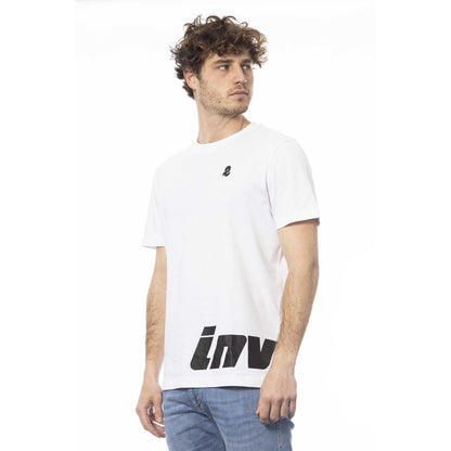 T-shirt da uomo in cotone bianco Invicta