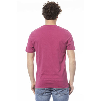 T-shirt da uomo in cotone viola Invicta