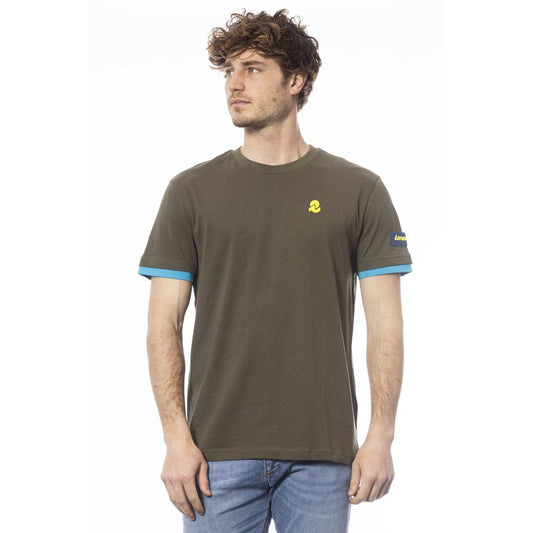 T-shirt da uomo in cotone verde Invicta