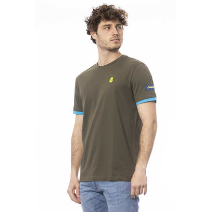 T-shirt da uomo in cotone verde Invicta