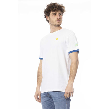 T-shirt da uomo in cotone bianco Invicta