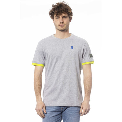 T-shirt da uomo in cotone grigio Invicta