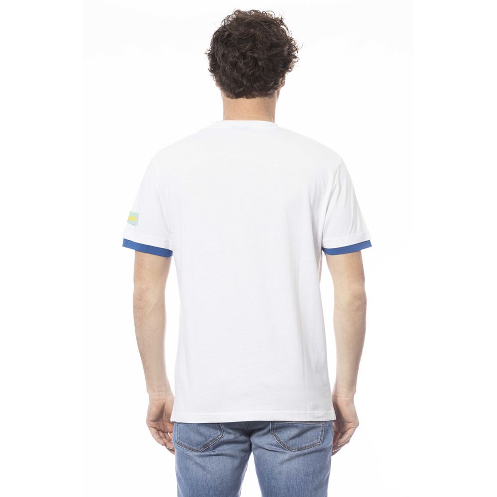 T-shirt da uomo in cotone bianco Invicta