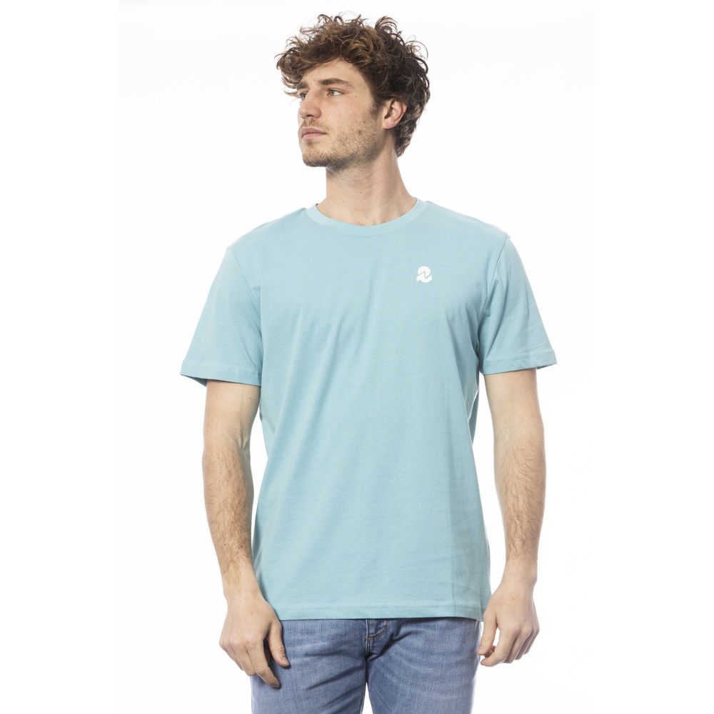 T-shirt da uomo in cotone azzurro Invicta