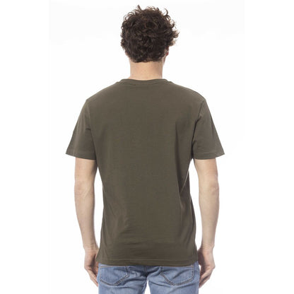 T-shirt da uomo in cotone verde Invicta