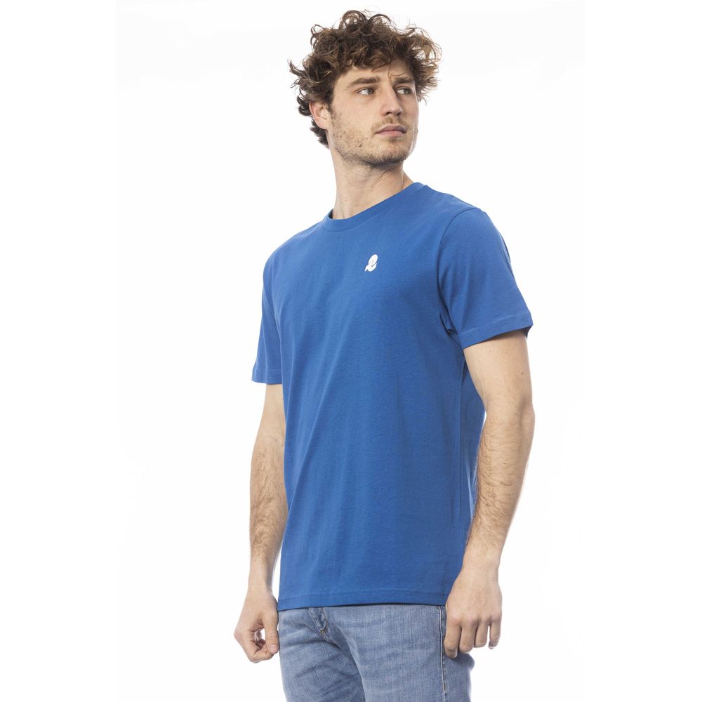 T-shirt da uomo in cotone blu Invicta