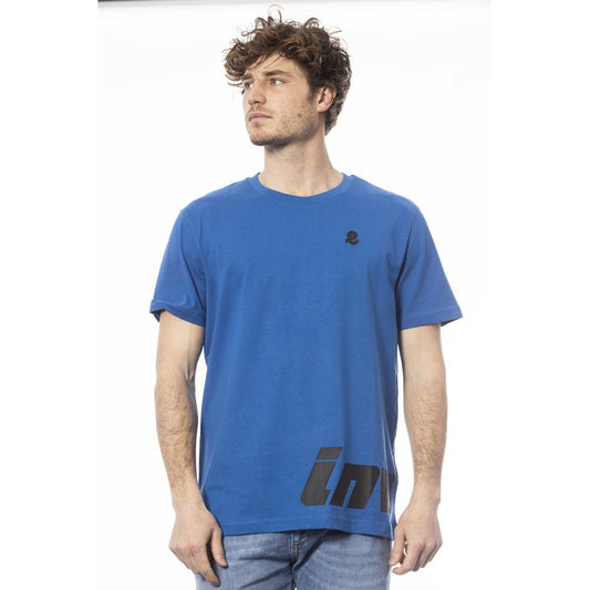 T-shirt da uomo in cotone blu Invicta