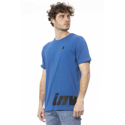 T-shirt da uomo in cotone blu Invicta