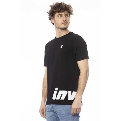 T-shirt da uomo in cotone nero Invicta