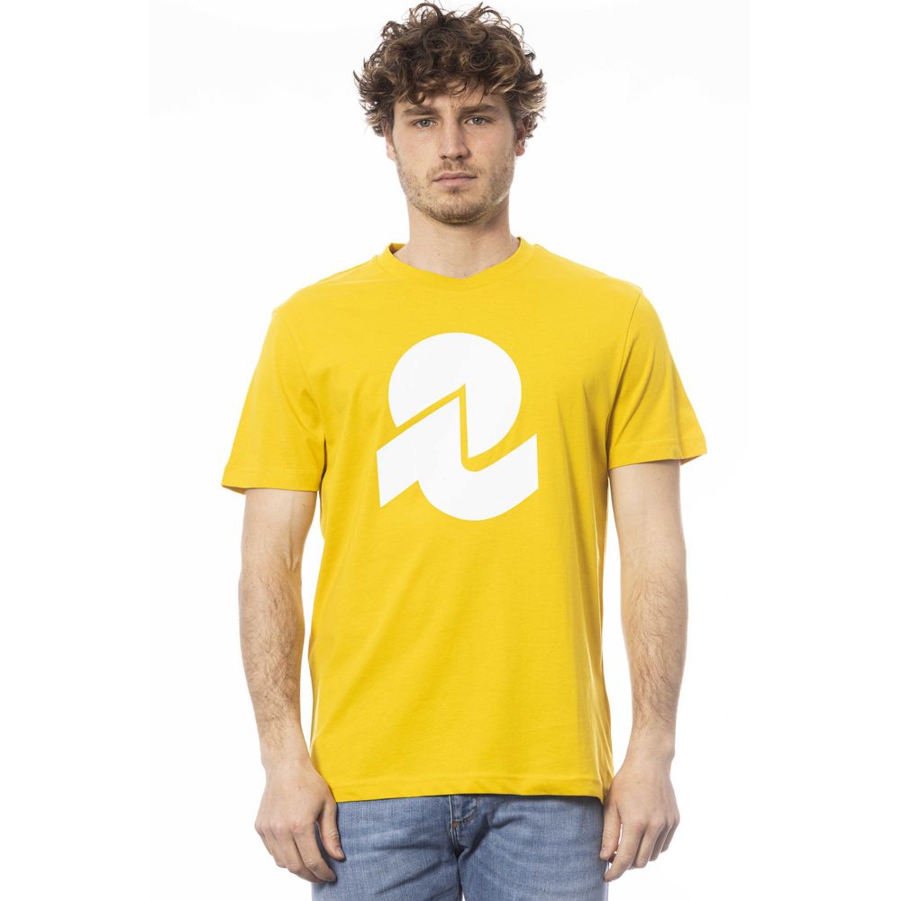 T-shirt da uomo in cotone giallo Invicta