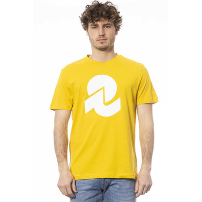 T-shirt da uomo in cotone giallo Invicta