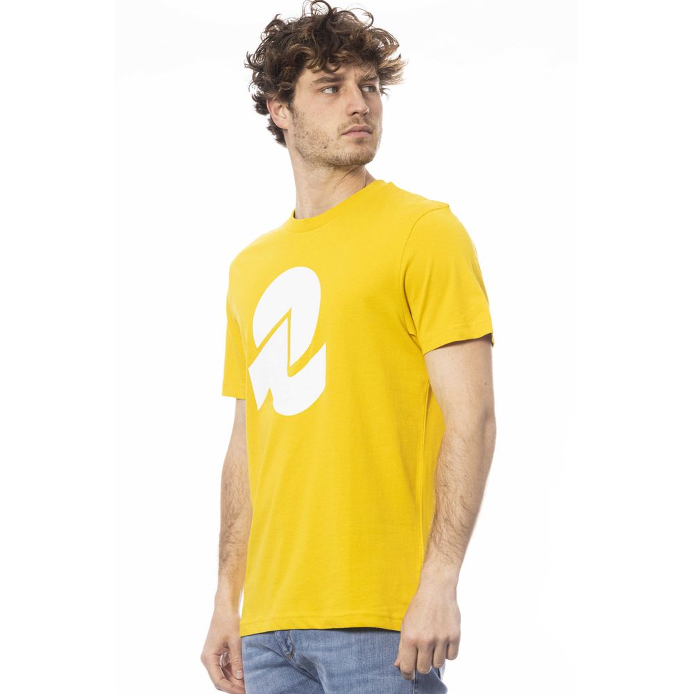 T-shirt da uomo in cotone giallo Invicta