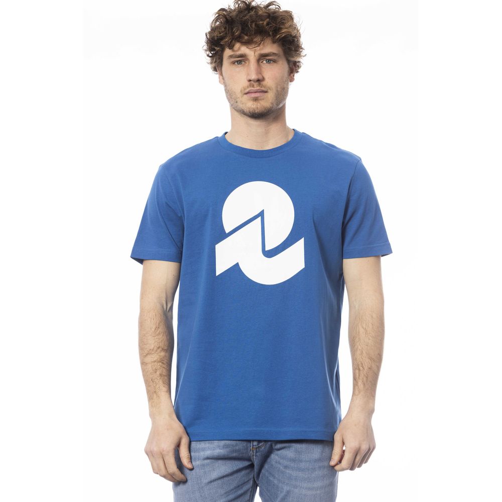 T-shirt da uomo in cotone blu Invicta