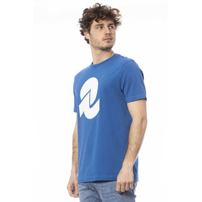 T-shirt da uomo in cotone blu Invicta