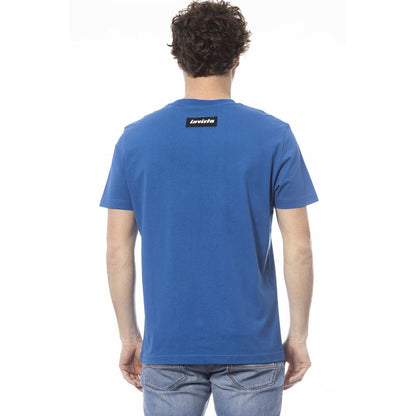 T-shirt da uomo in cotone blu Invicta