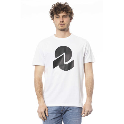 T-shirt da uomo in cotone bianco Invicta