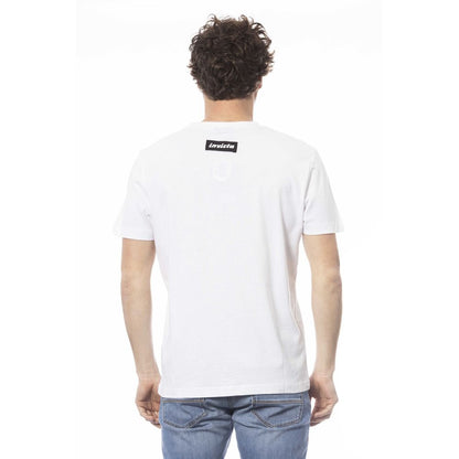 T-shirt da uomo in cotone bianco Invicta