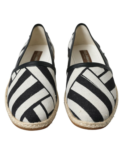 Espadrillas Dolce &amp; Gabbana Chic Striped Canvas