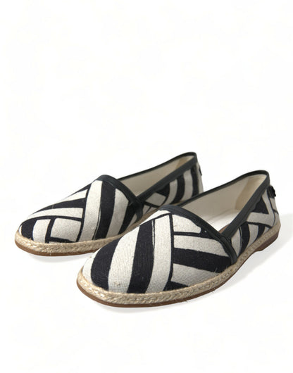 Espadrillas Dolce &amp; Gabbana Chic Striped Canvas