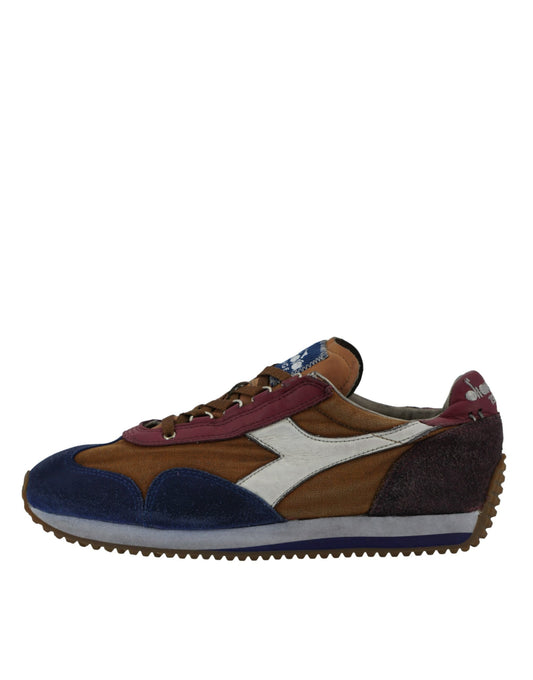 Sneakers Diadora Equipe H Dirty Stone Wash Evo in colore nocciola