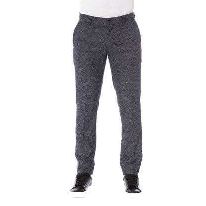 Trussardi Pantaloni Uomo Cotone Nero