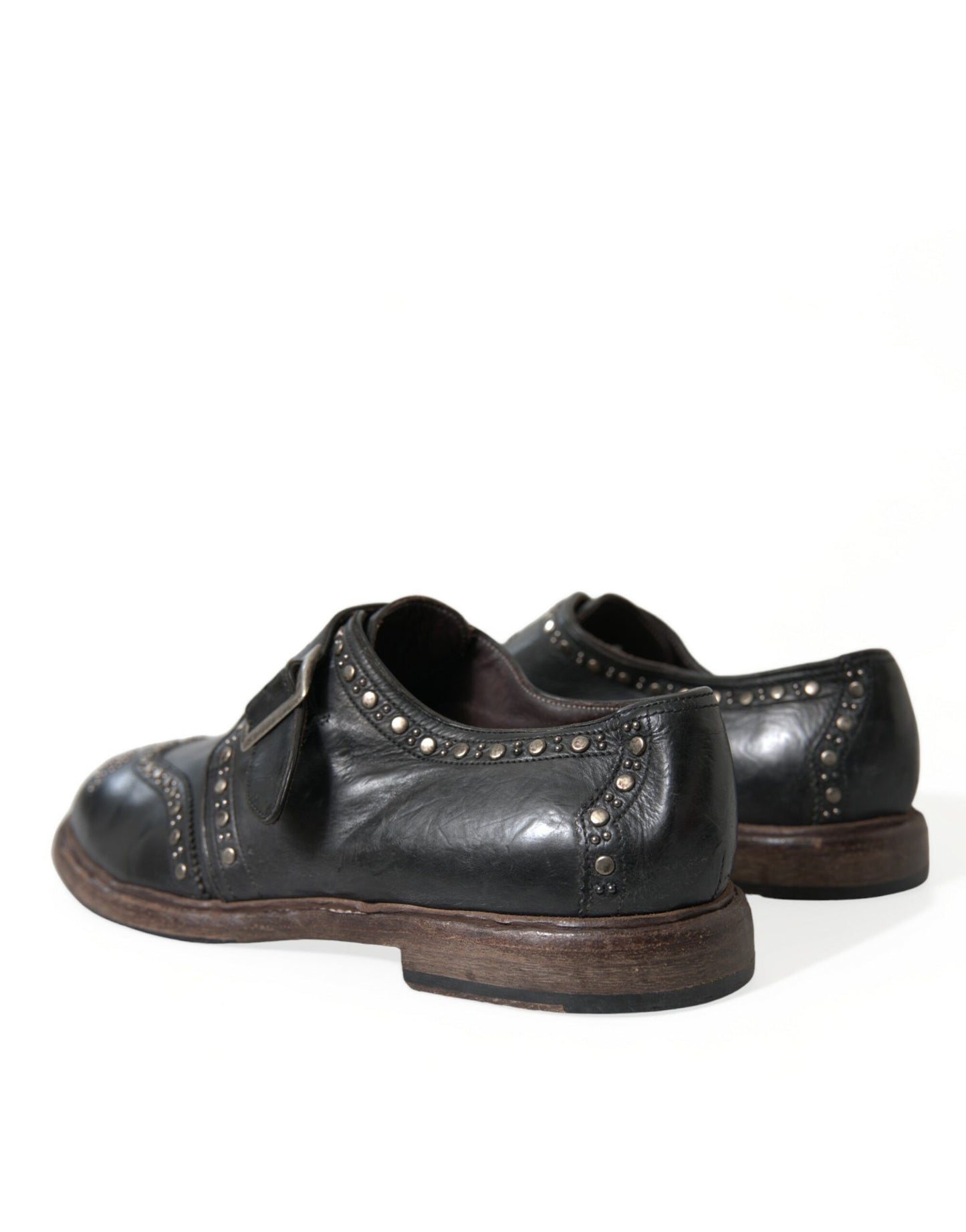 Dolce &amp; Gabbana Monk Strap eleganti in pelle di vitello