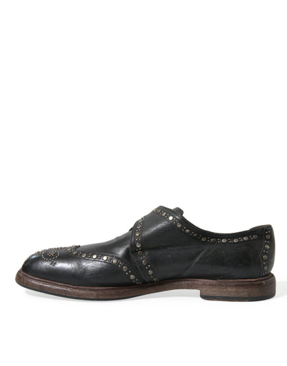 Dolce &amp; Gabbana Monk Strap eleganti in pelle di vitello