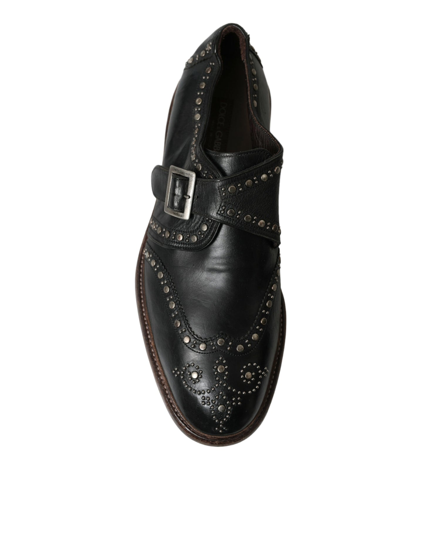 Dolce &amp; Gabbana Monk Strap eleganti in pelle di vitello