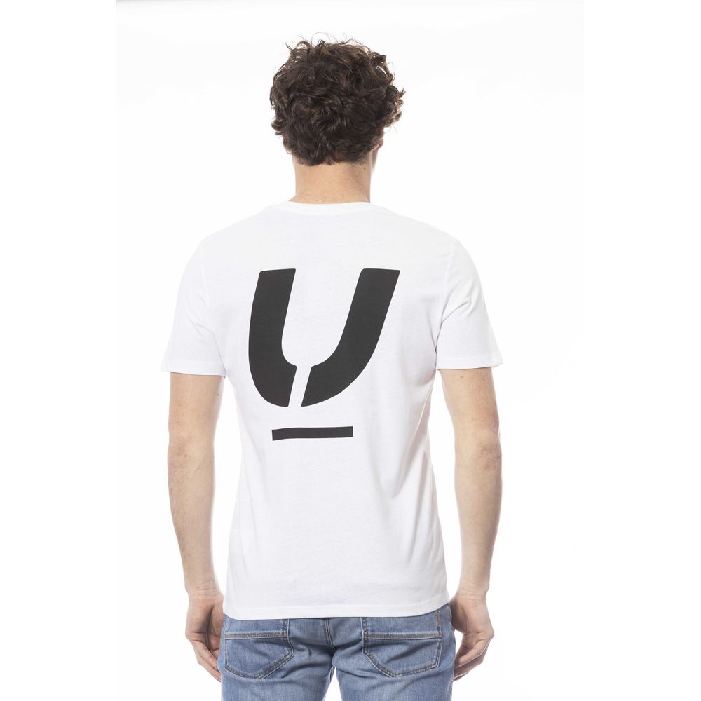 T-shirt da uomo in cotone bianco Ungaro Sport