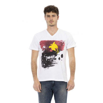 Trussardi Action T-shirt Uomo Cotone Bianco