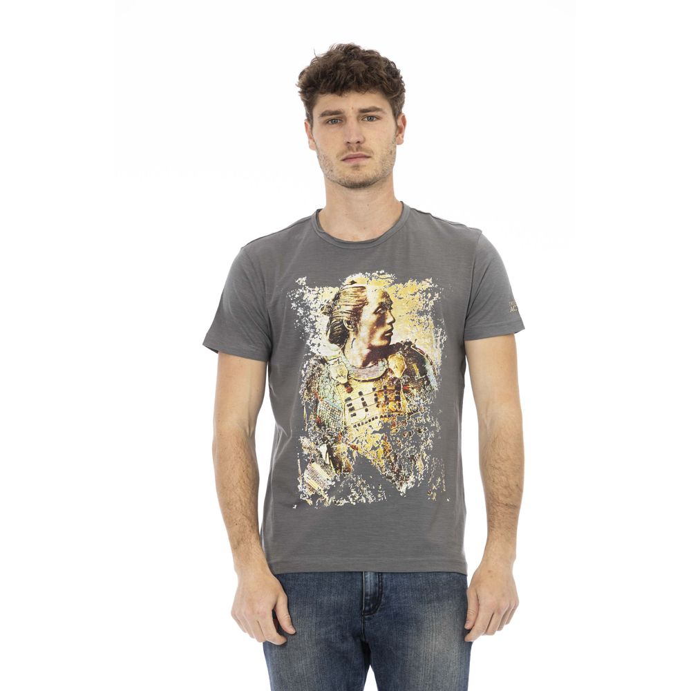 Trussardi Action T-Shirt Uomo Cotone Grigio