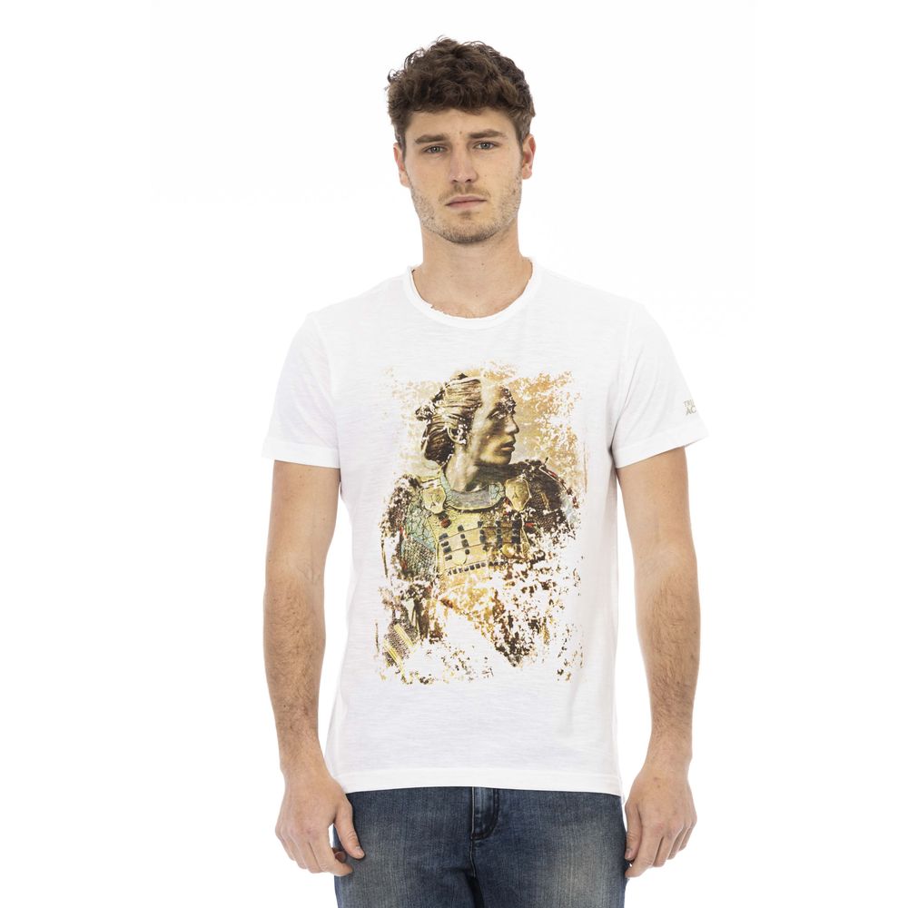 Trussardi Action T-shirt Uomo Cotone Bianco