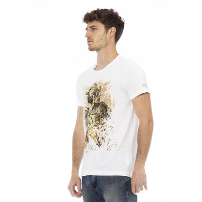 Trussardi Action T-shirt Uomo Cotone Bianco