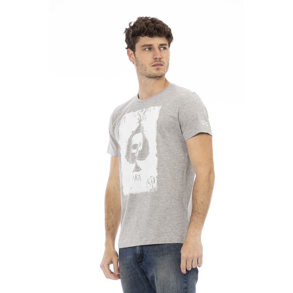 Trussardi Action T-Shirt Uomo Cotone Grigio