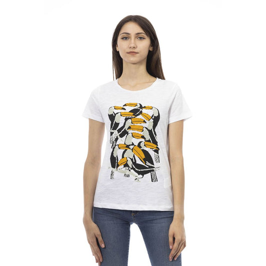 Trussardi Action T-Shirt Donna Cotone Bianco