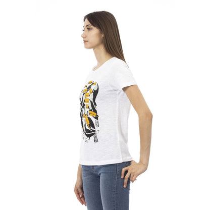 Trussardi Action T-Shirt Donna Cotone Bianco