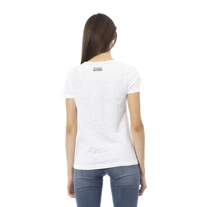 Trussardi Action T-Shirt Donna Cotone Bianco